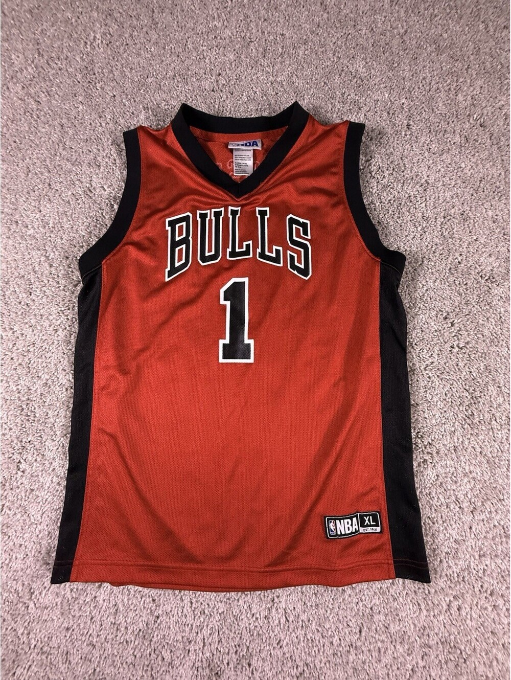 Chicago Bulls Derrick Rose #1 Jersey Yourh 16-18 Red